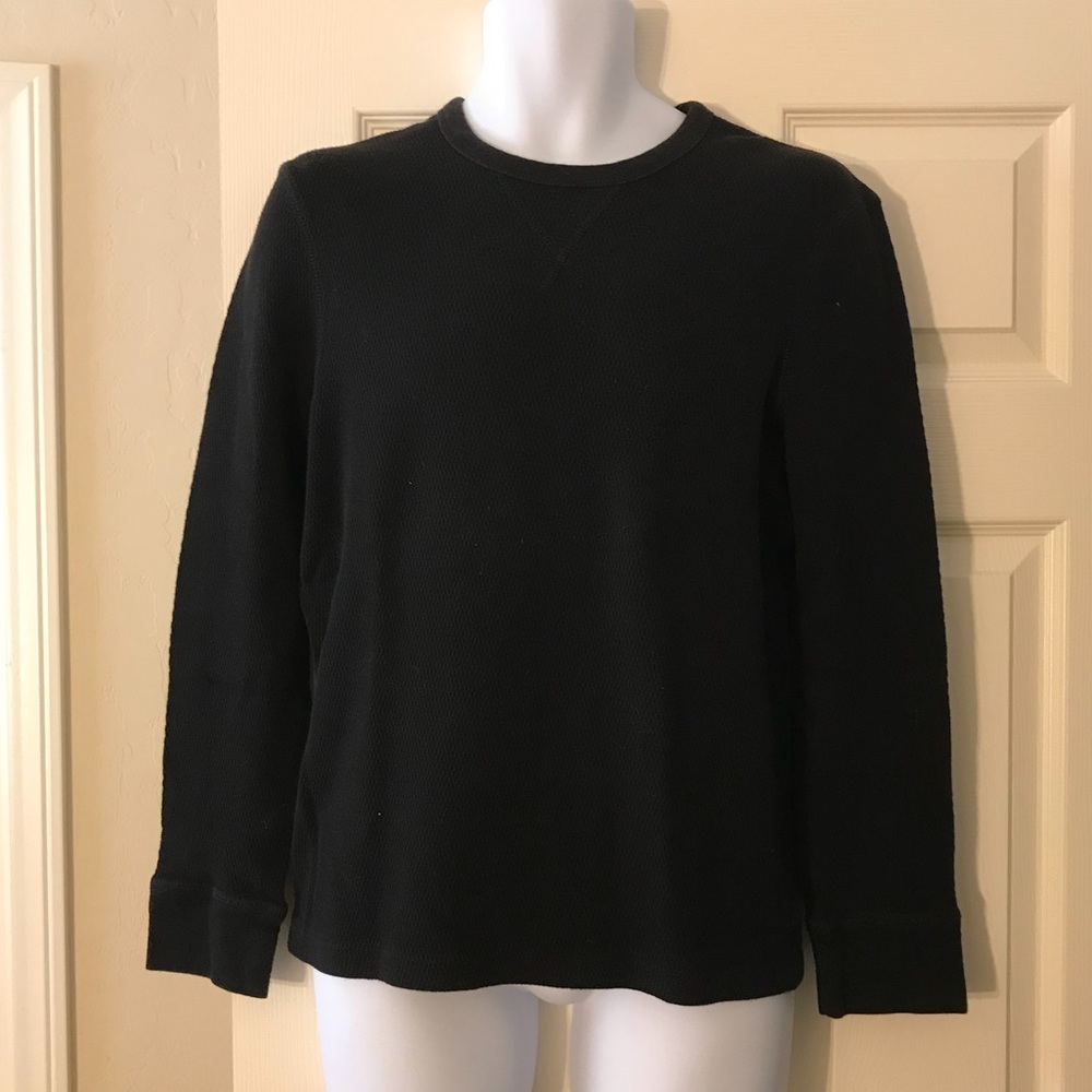 Men’s Old Navy long sleeve black shirt sz Medium